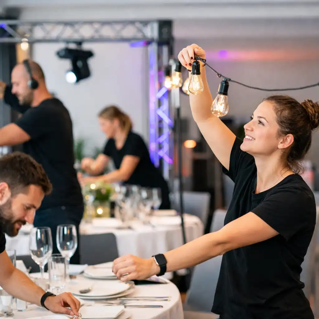 Zespół przygotowujący event